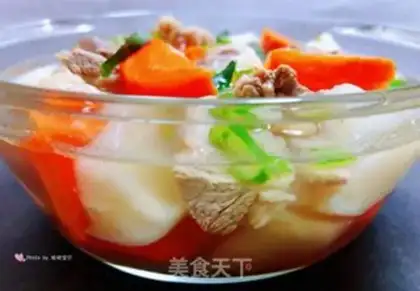 Make Beef stew with radish step 13