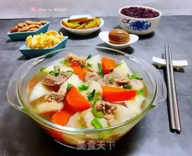 Make Beef stew with radish step 14