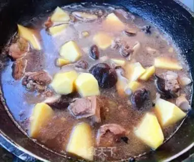 Make Cream steak stew step 6