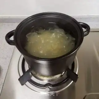 Make Silver-eared rice porridge step 3