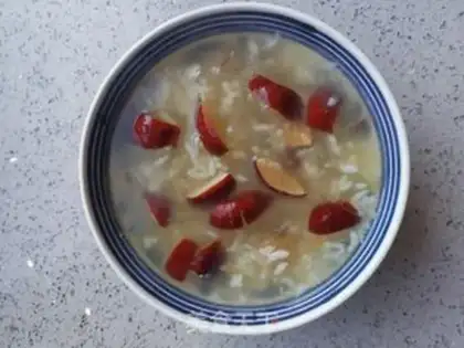 Make Silver-eared rice porridge step 6