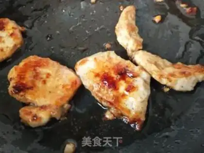 Make Garlic honey fried chicken breasts step 6