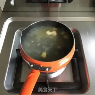 Make Duck blood fan soup step 4