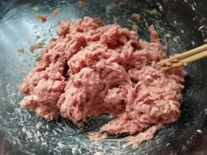 Make Pork buns step 1