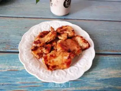 Make Garlic honey fried chicken breasts step 7