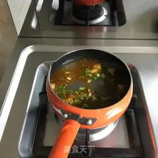 Make Duck blood fan soup step 5
