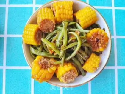 Make Low-fat bean corn stew step 14