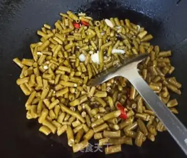 Make Garlic soybeans step 4