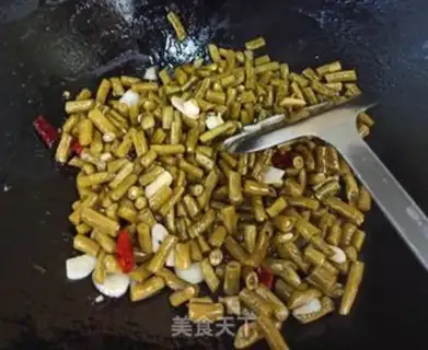 Make Garlic soybeans step 5