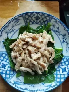 Make Chicken spinach step 7