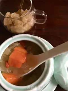 Make Silver ear papaya soup step 12