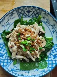Make Chicken spinach step 11