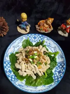 Make Chicken spinach step 12