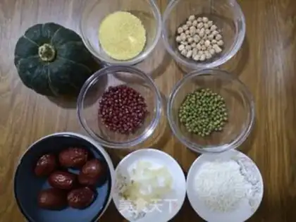Make Pumpkin porridge step 0