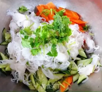 Make Tacos, cucumber carrots step 4