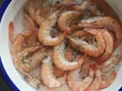 Make Salt shrimp step 2