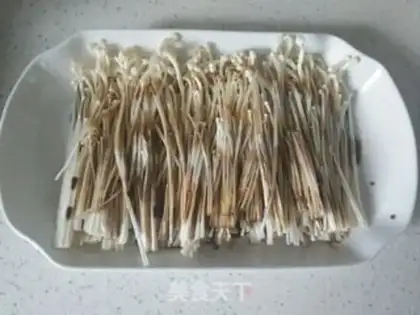 Make Garlic golden mushrooms step 4