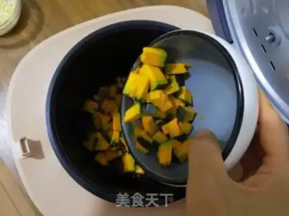 Make Pumpkin porridge step 4