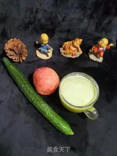 Make cucumber apple juice step 4