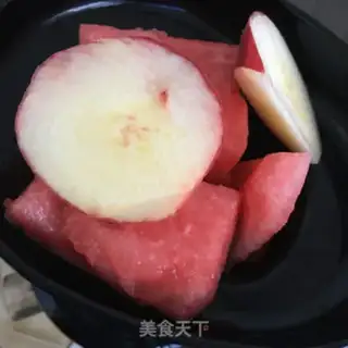 Make Peach watermelon juice step 4