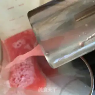 Make Peach watermelon juice step 5