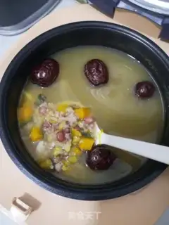 Make Pumpkin porridge step 9