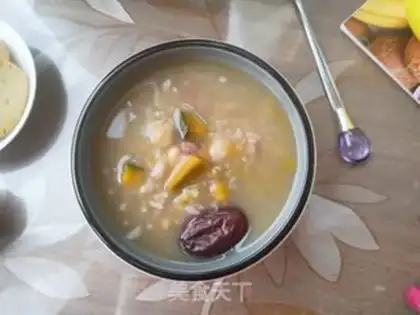 Make Pumpkin porridge step 10