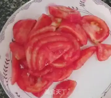 Make Tomato stew tofu step 1