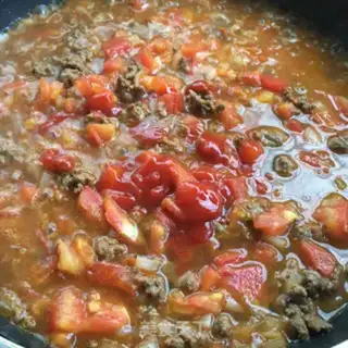 Make Tomato beef noodles step 9