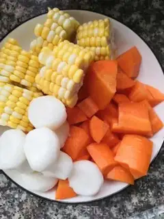 Make Carrot corn soup step 4