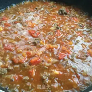 Make Tomato beef noodles step 10