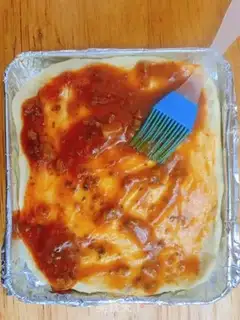 Make Saramish Pizza step 3