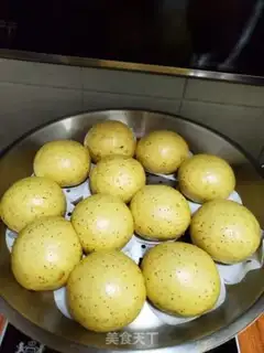 Make Red-tree pumpkin buns step 9