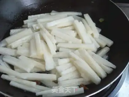 Make ♪ Pine root ♪ step 5