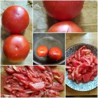 Make Slurry beef and tomatoes step 0