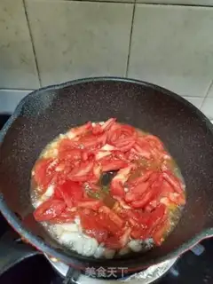 Make Slurry beef and tomatoes step 3