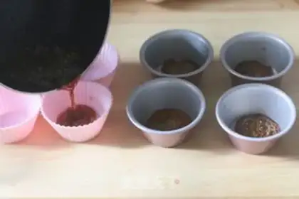 Make Cheese pudding step 1