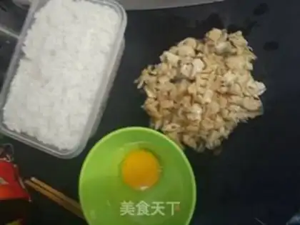 Make Sour eggs and rice step 0