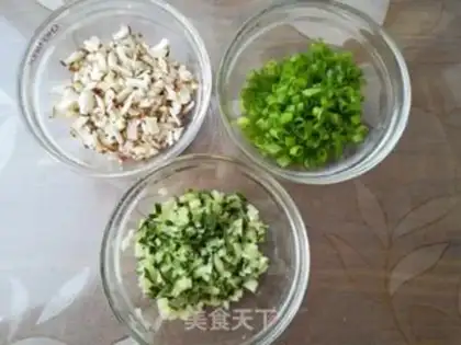 Make Rice mushroom pot step 1