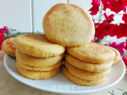 Make Pumpkin bean sofa pancakes step 4