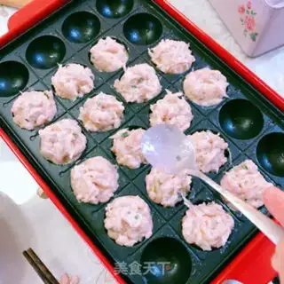 Make Non-fried radish meatballs step 4