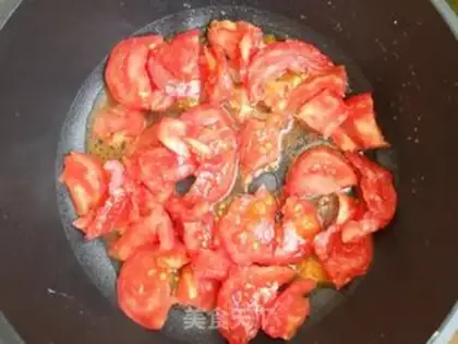 Make The tomato egghand is cold step 7