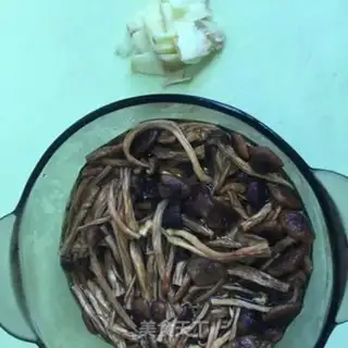 Make Tea mushroom duck step 0