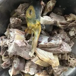 Make Tea mushroom duck step 1