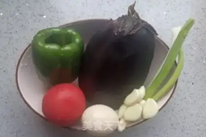 Make Red eggplant step 0