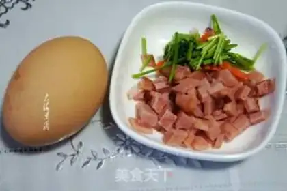 Make Ham fried eggs step 0