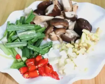 Make Chicken tofu step 1