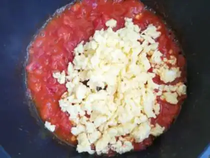 Make The tomato egghand is cold step 10