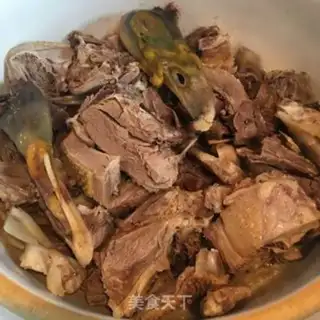 Make Tea mushroom duck step 3