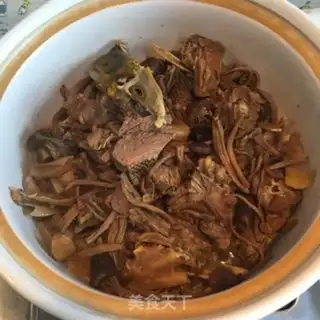 Make Tea mushroom duck step 5